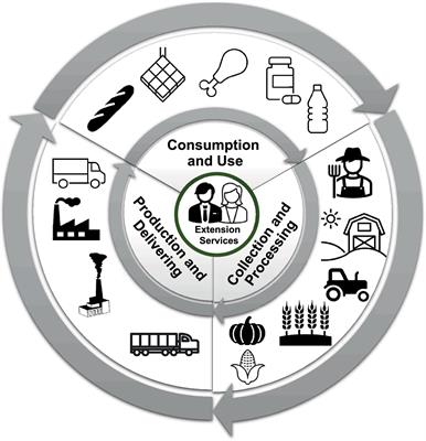 The role of agricultural extension services on supporting circular bioeconomy in Indonesia